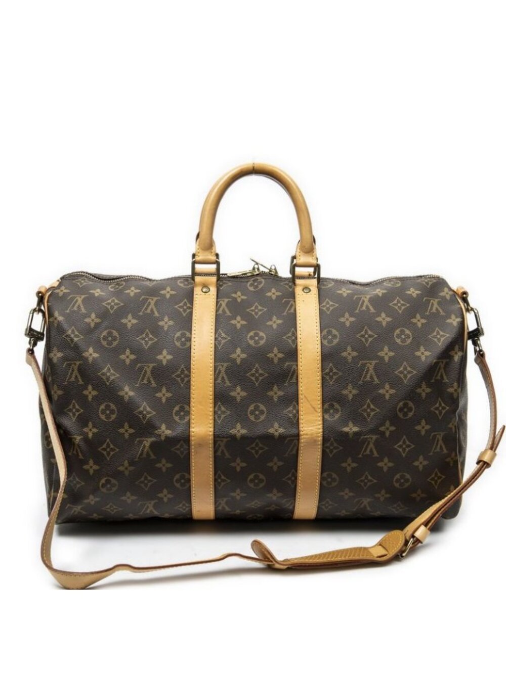 Louis Vuitton Keepall Bandouliere Brown Monogram Canvas - Picture 5 of 10
